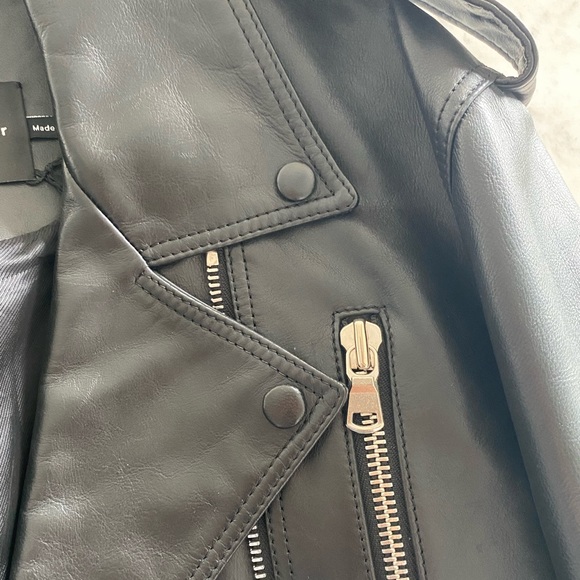 Proenza Schouler Leather Moto Biker Jacket - Picture 10 of 13